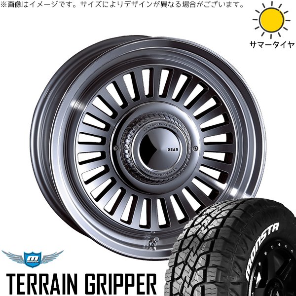 MONSTA TYRES - ジムニー JB64 JB23 175/80R16 車輪仕掛ける | テレーングリッパー \u0026 ディーン 黄金州 16in 5穴139.7 タイヤ、ホイール-自動車-車、バイク、自転車