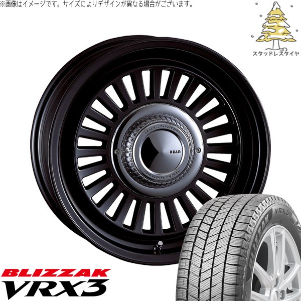 スズキ ジムニー JB64 JB23 215/70R16 スタッドレス | ブリザック VRX3 \u0026 ディーン カリフォルニア 16インチ 5穴139.7