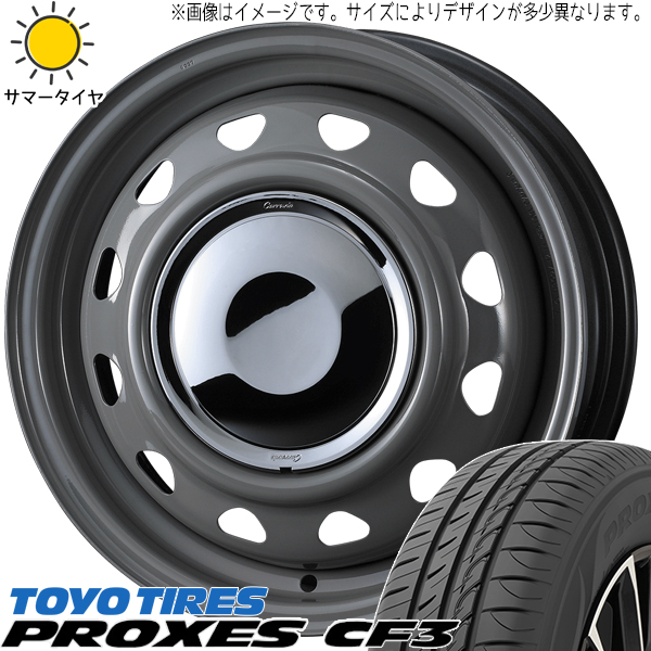 ムーブ ミラ ラパン 165/55R14 トーヨータイヤ プロクセス CF3 ネオキャロ 14インチ 4.5J +45 4H100P サマータイヤ ホイール 4本SET :carrow gr 144545 cf3 1655514:TireShop All Terrain