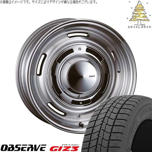 ノート マツダ2 185/60R16 スタッドレス | オブザーブ ギズ3 \u0026 ディーン クロスカントリー 16インチ 4穴100