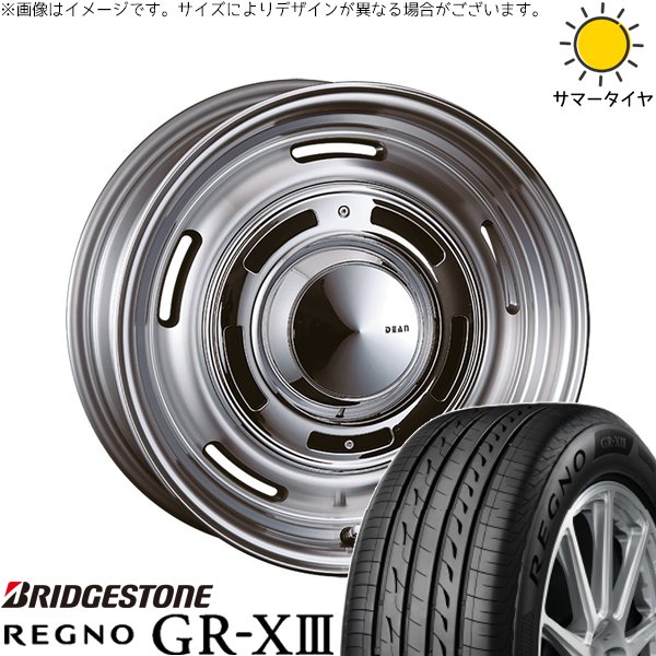プリウスα 225/40R18 ホイールセット | レグノ GR-X3 \u0026 ディーン クロスカントリー 18インチ 5穴114.3