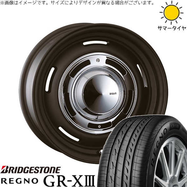 NBOX スペーシア タント デリカミニ 155/65R14 ホイールセット | レグノ GR-X3 \u0026 ディーン クロスカントリー 14インチ 4穴100