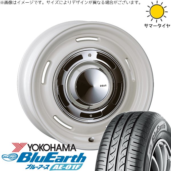 シエンタ リフトアップ 205/60R16 ホイールセット | ブルーアース AE-01F \u0026 ディーン クロスカントリー 16インチ 5穴100