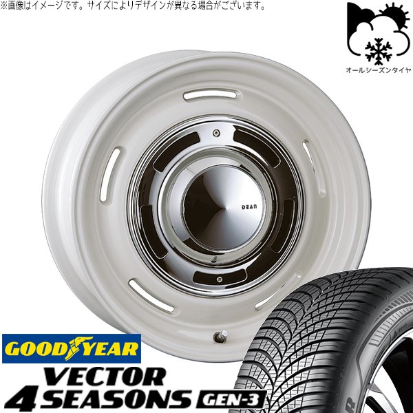 シエンタ リフトアップ 205/60R16 オールシーズン | ベクター4シーズンズ GEN-3 \u0026 ディーン クロスカントリー 16インチ 5穴100