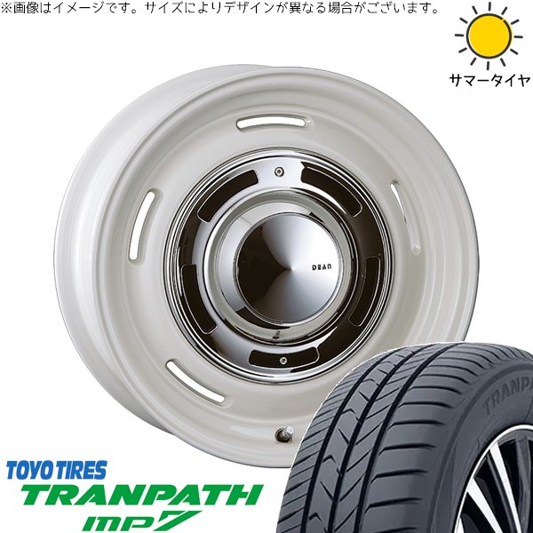 NV200 バネット デリカD3 185/70R14 ホイールセット | トランパス MP7 \u0026 ディーン クロスカントリー 14インチ 4穴114.3