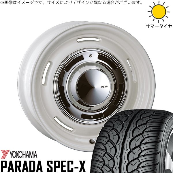 GN アウトランダー 235/60R18 ホイールセット | パラダ Spec-X PA02 \u0026 ディーン クロスカントリー 18インチ 5穴114.3