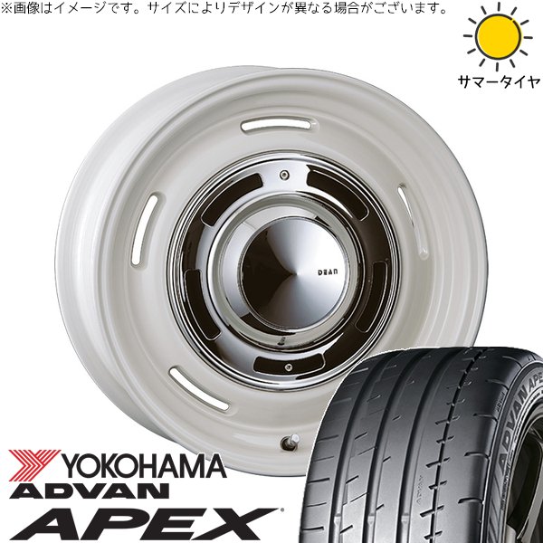 ヴェルファイア 235/50R18 ホイールセット | アドバン APEX V601 \u0026 ディーン クロスカントリー 18インチ 5穴114.3