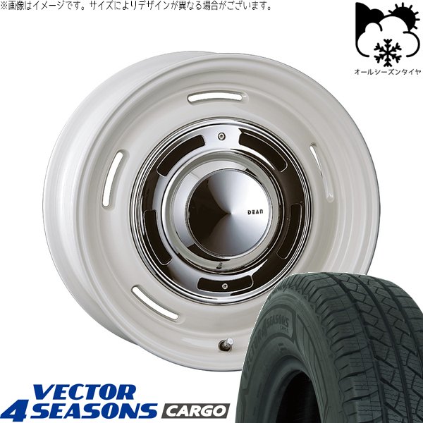 ハイゼットジャンボ 145/80R12 オールシーズン | ベクター4シーズンズ カーゴ \u0026 ディーン クロスカントリー 12インチ 4穴100