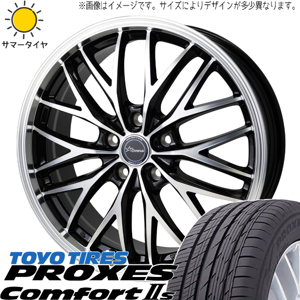 60系 プリウス 195/60R17 トーヨータイヤ プロクセス c2s クロノス CH 113 17インチ 7.0J +40 5H114.3P サマータイヤ ホイール 4本SET :ch113 177040 c2s 19560:TireShop All Terrain