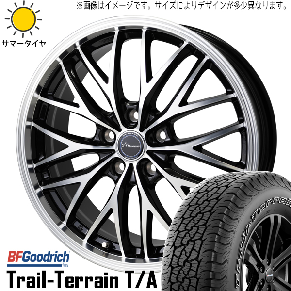 RAV4 235/65R17 BFグッドリッチ トレイルテレーン クロノス CH 113 17インチ 7.0J +40 5H114.3P サマータイヤ ホイール 4本SET :ch113 177040 trail 23565:TireShop All Terrain