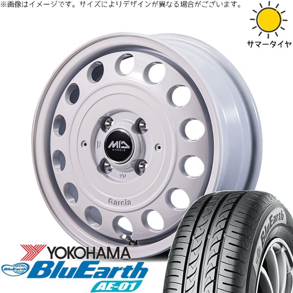 BluEarth - NBOX スペーシア デリカミニ 155/65R14 車輪仕掛ける | 青碧地びた AE01 \u0026 MID車輪 ガルシア シスコ 手あい2 14in 4穴100 タイヤ、ホイール-車、バイク、自転車
