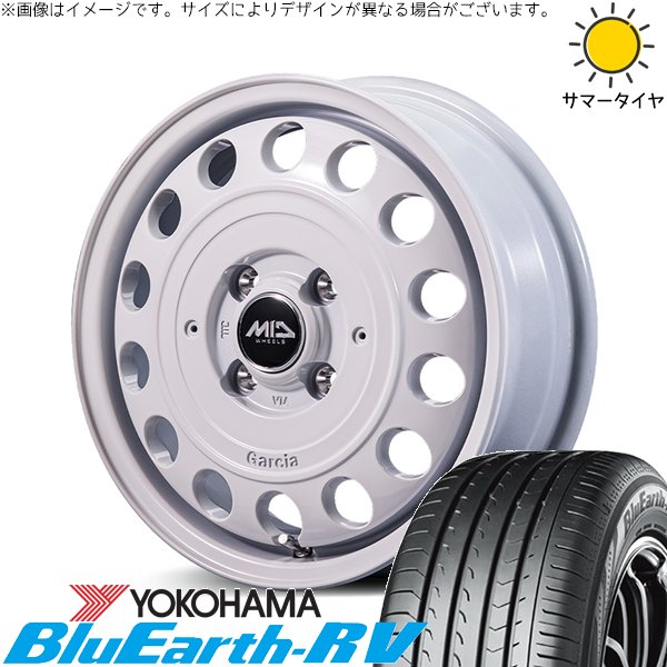 ソリオ MA26 MA36 デリカ 165/70R14 ホイールセット | ブルーアース RV03 \u0026 MIDホイール ガルシア シスコ タイプ2 14インチ 4穴100