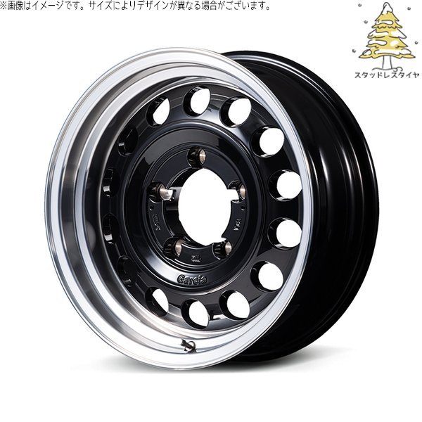 スズキ ジムニー JB64 215/70R16 スタッドレス | おすすめ輸入タイヤ \u0026 MIDホイール ガルシア シスコ タイプ2 16インチ 5穴139.7