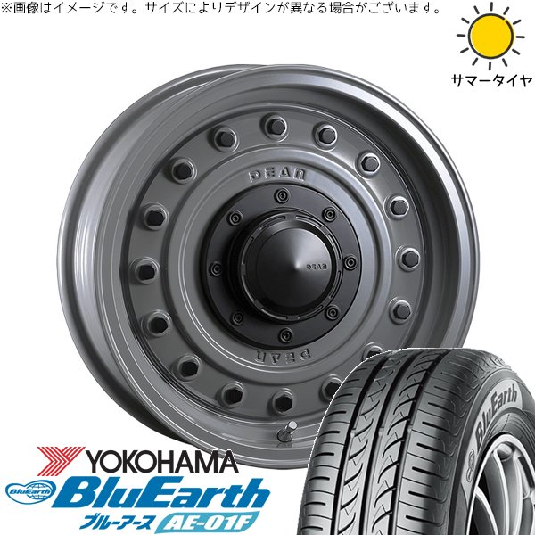 タフト リフトアップ 175/65R15 ホイールセット | ブルーアース AE-01F \u0026 ディーン コロラド 15インチ 4穴100