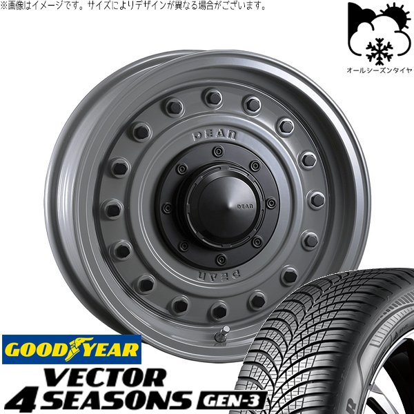 ハイエース専用 215/65R16 オールシーズン | ベクター4シーズンズ GEN-3 \u0026 ディーン コロラド 16インチ 6穴139.7