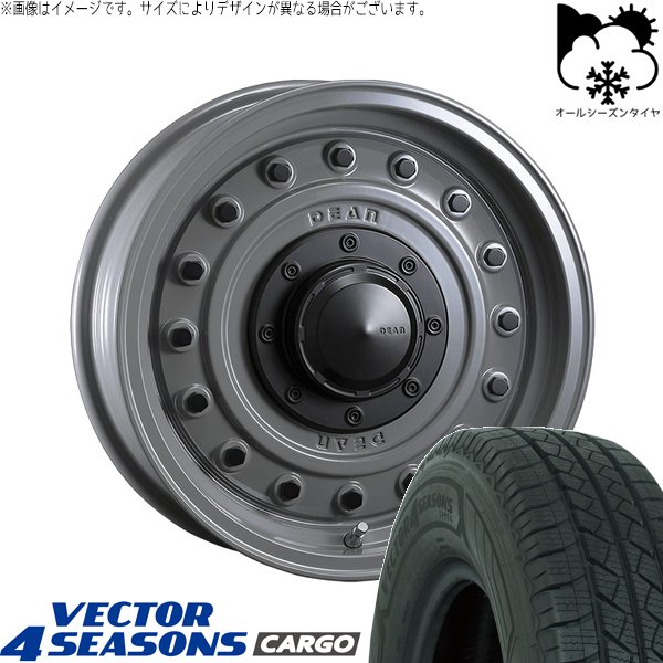 ハイゼットジャンボ 145/80R12 オールシーズン | ベクター4シーズンズ カーゴ \u0026 ディーン コロラド 12インチ 4穴100