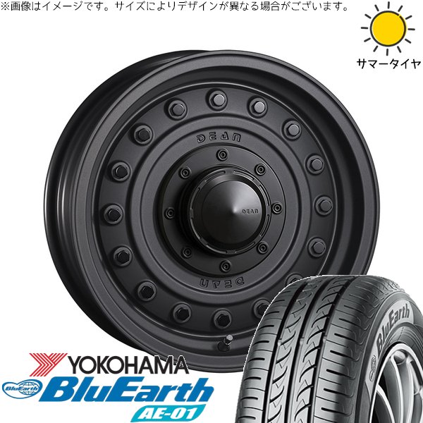 タフト ハスラー ソリオ 165/65R15 ホイールセット | ブルーアース AE01 \u0026 ディーン コロラド 15インチ 4穴100