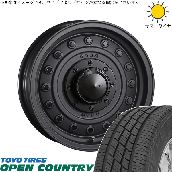 スズキ ジムニー JB64 JB23 JA22 JA12 215/70R16 ホイールセット | オープンカントリー H/T2 \u0026 ディーン コロラド 16インチ 5穴139.7