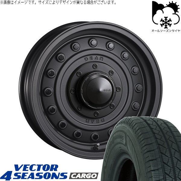 ハイゼットジャンボ 145/80R12 オールシーズン | ベクター4シーズンズ カーゴ \u0026 ディーン コロラド 12インチ 4穴100