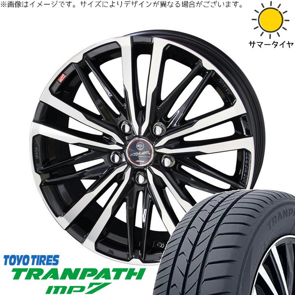 プリウス シエンタ 10系 195/65R15 ホイールセット | トランパス MP7 \u0026 スマック クレスト 15インチ 5穴100