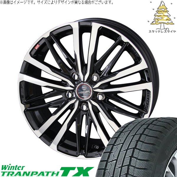 トヨタ シエンタ 10系 185/65R15 スタッドレス | ウィンタートランパス TX \u0026 スマック クレスト 15インチ 5穴100