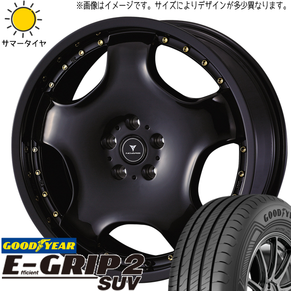 アウトランダー デリカ 225/55R18 グッドイヤー 2 アセット D1 18インチ 7.0J +40 5H114.3P サマータイヤ ホイール 4本SET :d1 gd 187038 eg2s 22555:TireShop All Terrain