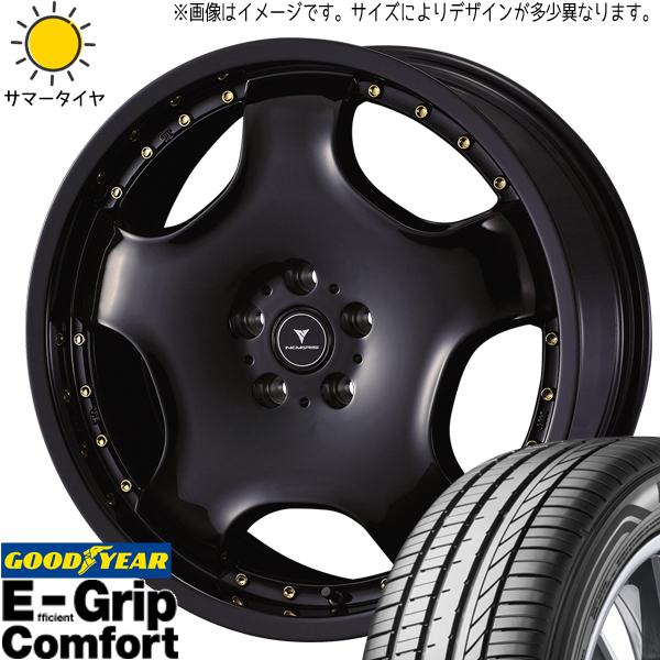 165/55R15 サマータイヤホイールセット NBOX etc (GOODYEAR Comfort & NOVARIS ASETTED1 4穴 100)｜tireshop