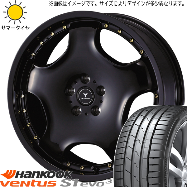 225/45R18 サマータイヤホイールセット クラウン etc (HANKOOK K127 & NOVARIS ASETTED1 5穴 114.3)｜tireshop