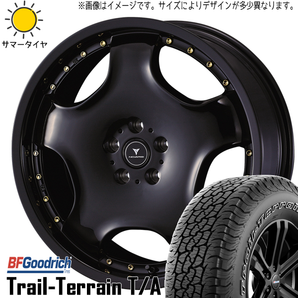 NX ヴァンガード ハリアー 235/55R18 BFグッドリッチ アセット D1 18インチ 8.0J +42 5H114.3P サマータイヤ ホイール 4本SET :d1 gd 188042 trail 23555:TireShop All Terrain