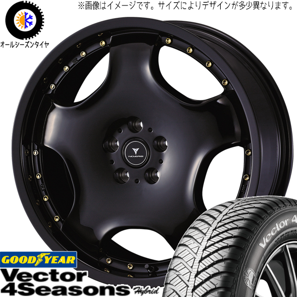 プリウスα 215/45R18 グッドイヤー ベクター HB アセット D1 18インチ 8.0J +42 5H114.3P オールシーズンタイヤ ホイール 4本SET :d1 gd 188042 vehb 21545:TireShop All Terrain