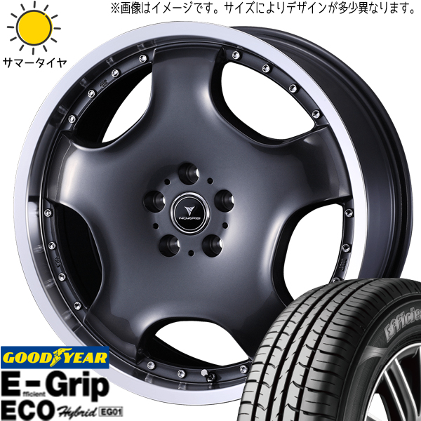 スズキ イグニス 175/60R16 グッドイヤー EG01 アセット D1 16インチ 5.0J +45 4H100P サマータイヤ ホイール 4本SET :d1 gm 165045 eg01 1756016:TireShop All Terrain