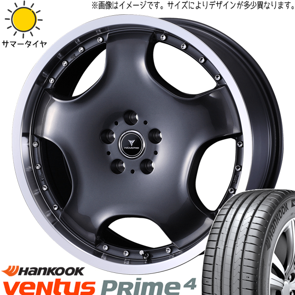 エクストレイル CX 8 RAV4 225/60R18 ハンコック K135 アセット D1 18インチ 8.0J +45 5H114.3P サマータイヤ ホイール 4本SET :d1 gm 188045 k135 22560:TireShop All Terrain