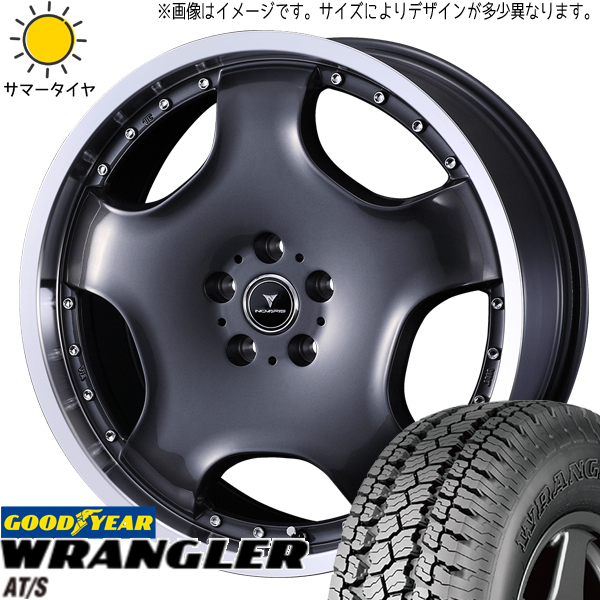 ハイエース 215/70R16 グッドイヤー ラングラー A/T S アセット D1 16インチ 6.5J +38 6H139.7P サマータイヤ ホイール 4本SET :d1 gm 166538 wrats 21570:TireShop All Terrain