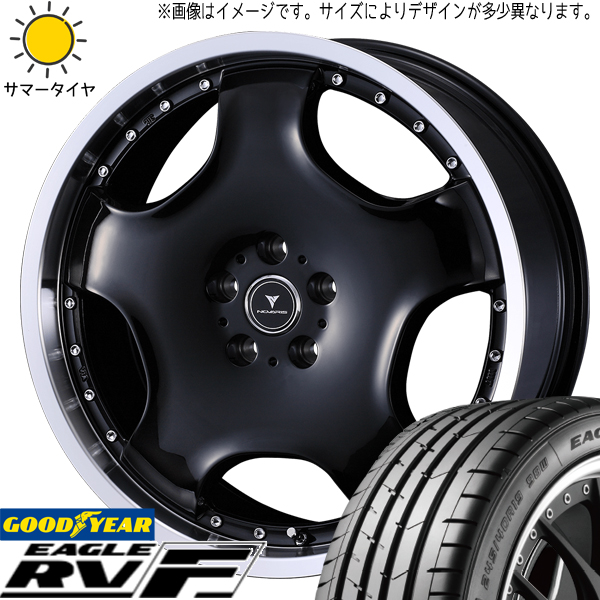 215/50R18 サマータイヤホイールセット プリウス etc (GOODYEAR RVF & NOVARIS ASETTED1 5穴 114.3)｜tireshop