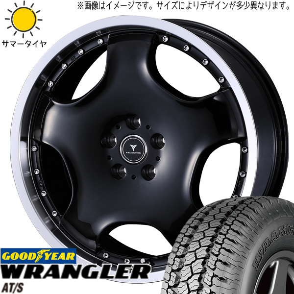 ハイエース 215/70R16 グッドイヤー ラングラー A/T S アセット D1 16インチ 6.5J +38 6H139.7P サマータイヤ ホイール 4本SET :d1 rp 166538 wrats 21570:TireShop All Terrain