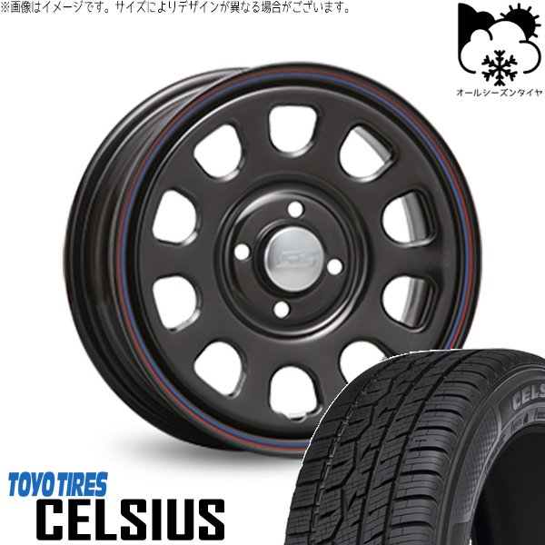 プロボックス サクシード 175/65R15 オールシーズン | セルシアス \u0026 デイトナ SS 15インチ 4穴100