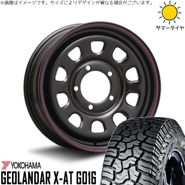 ジムニーシエラ 215/70R16 ホイールセット | ジオランダー X-AT G016 \u0026 デイトナ SS 16インチ 5穴139.7
