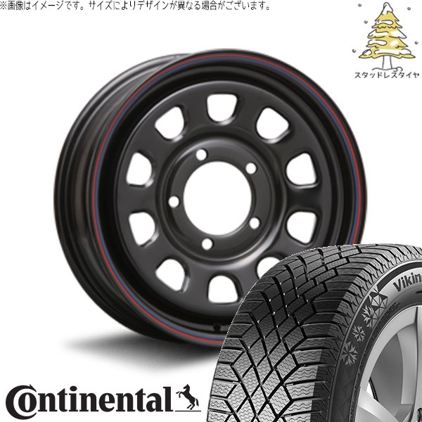 ジムニーシエラ 215/70R16 スタッドレス | バイキングコンタクト7 \u0026 デイトナ SS 16インチ 5穴139.7
