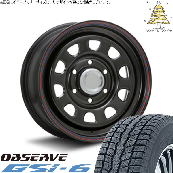 OBSERVE - ミツビシ パジェロ 265/70R16 スタッドレス | オブザーブ Gsi-6 \u0026 デイトナ SS 16in 6穴139.7
