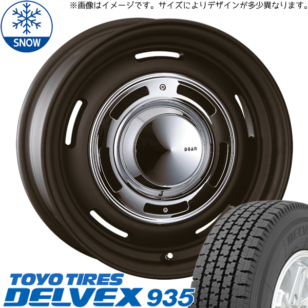 ライトエース タウンエース 165/80R14 97/95N TOYO DELVEX 935 DEAN CC 14インチ 5.0J +47 5H114.3P スタッドレスタイヤ ホイール 4本SET :cc sb 1450514 935 1658014p:TireShop All Terrain