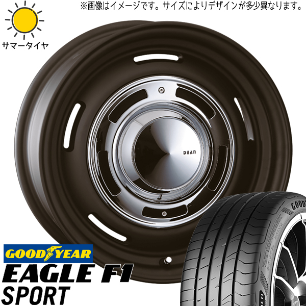 205/55R16 サマータイヤホイールセット プリウス etc (GOODYEAR F1 SPORT DEAN CrossCountry 5穴 100) : cc sb 1665 efsp 20555 : オールテレーン(タイヤ ホイール専門店)