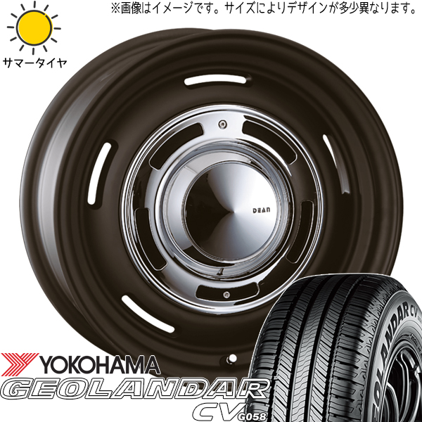 アルファード 215/65R16 Y/H ジオランダー CV G058 クロスカントリー 16インチ 6.5J +38 5H114.3P サマータイヤ ホイール 4本SET :cc sb 166540 g058 21565:TireShop All Terrain