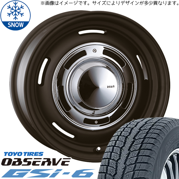 デリカ アウトランダー 225/70R16 TOYO GSI6 クロスカントリー 16インチ 6.5J +38 5H114.3P スタッドレスタイヤ ホイール 4本SET :cc sb 166540 gsi6 22570:TireShop All Terrain