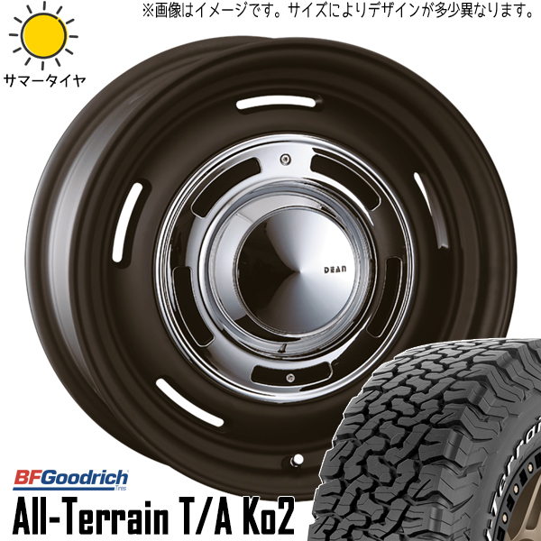 アウトランダー デリカ 215/70R16 BFグッドリッチ KO2 クロスカントリー 16インチ 6.5J +38 5H114.3P サマータイヤ ホイール 4本SET :cc sb 166540 ko2 21570:TireShop All Terrain