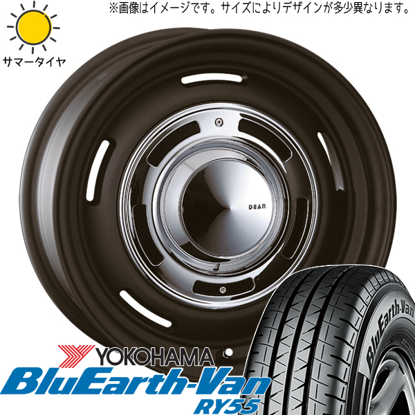 NV200 デリカD3 165/80R14 97/95N Y/H Van RY55 クロスカントリー 14インチ 5.0J +43 4H114.3P サマータイヤ ホイール 4本SET :cc sb 1450414 ry55 1658014p:TireShop All Terrain