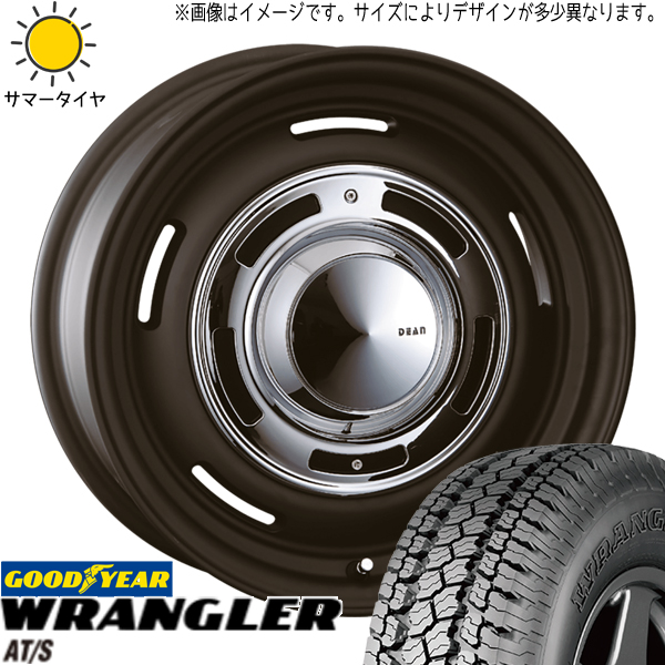 スバル XV フォレスター 215/70R16 GY ラングラー A/T S クロスカントリー 16インチ 6.5J +43 5H100P サマータイヤ ホイール 4本SET :cc sb 1665 wrats 21570:TireShop All Terrain