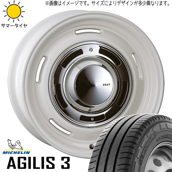 215/65R16 サマータイヤホイールセット アルファード etc (MICHELIN Agilis3 & DEAN CrossCountry 5穴 114.3)｜tireshop