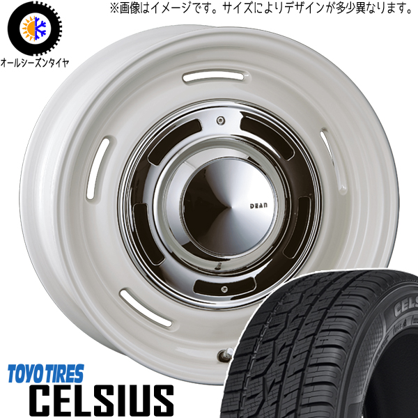 プリウスα ノア ヴォクシー 205/60R16 TOYO セルシアス DEAN CC 16インチ 6.5J +38 5H114.3P オールシーズンタイヤ ホイール 4本SET :cc wh 166540 cel 20560:TireShop All Terrain