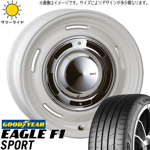 205/55R16 サマータイヤホイールセット プリウス etc (GOODYEAR F1 SPORT DEAN CrossCountry 5穴 100) : cc wh 1665 efsp 20555 : オールテレーン(タイヤ ホイール専門店)