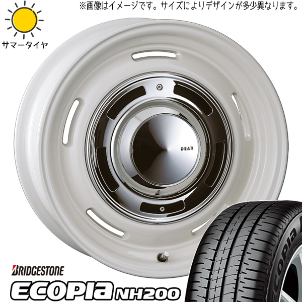 シエンタ ラクティス 185/55R16 ブリヂストン エコピア NH200C クロスカントリー 16インチ 6.5J +43 5H100P サマータイヤ ホイール 4本SET :cc wh 1665 nh200 18555:TireShop All Terrain